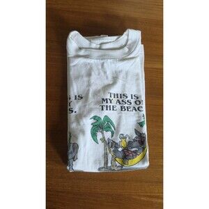 Vintage Cancun Reef Cozumel Souvenir T-shirt Size XL READ Description